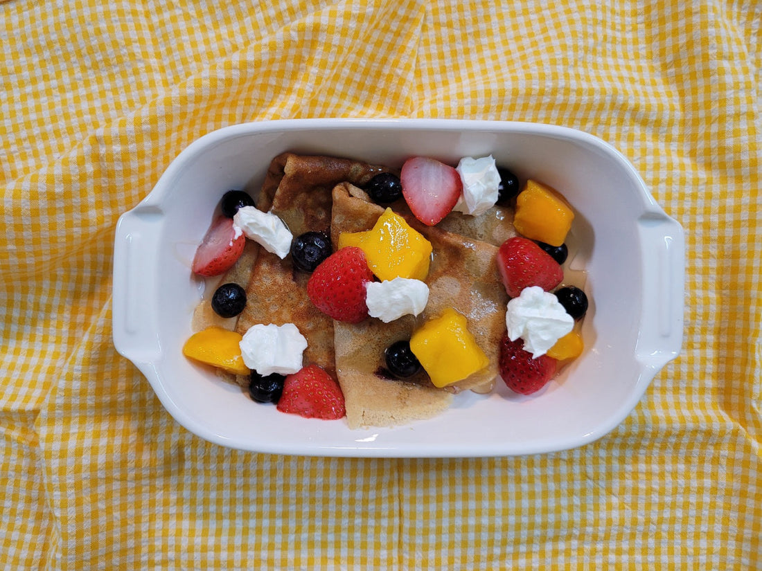 Gluten-Free Green Banana Crepes | Banana Island Recipe