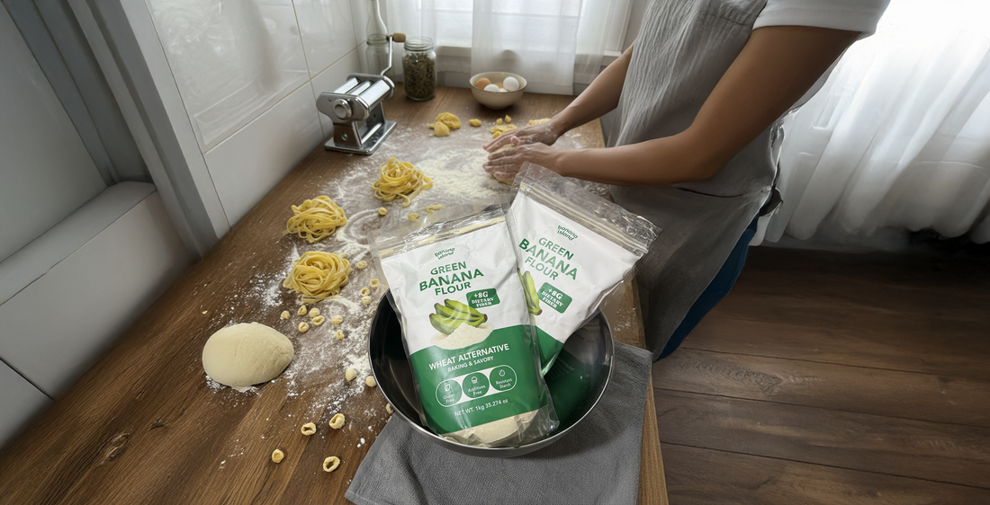 Homemade Green Banana Flour Pasta – A Healthy, Gluten-Free Alternative by Banana Island