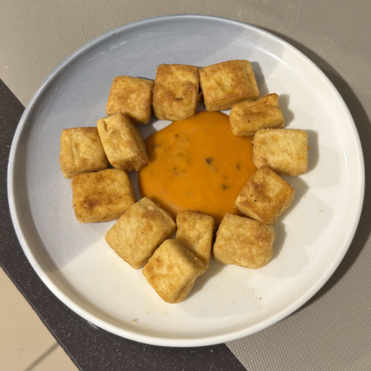 Crispy Fried Tofu Recipe Using Green Banana Flour (Gluten Free & Healthy Alternative)