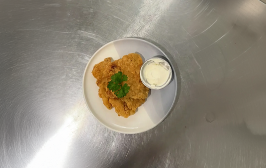 Crispy Cream Dory Fish Fillet Made with Green Banana Flour (Gluten-Free Recipe)