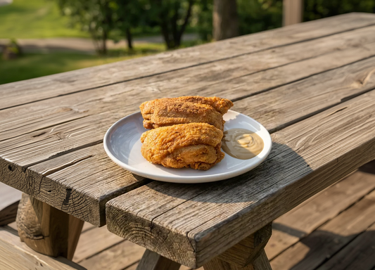 Crispy Fried Chicken Made Better with Green Banana Flour (Gluten-Free Recipe)